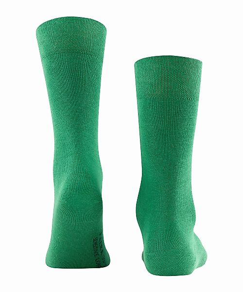 FALKE Sensitive London Herren Socken, 43-46, Grün, Uni, Baumwolle, 14616-74 günstig online kaufen