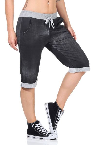 Aurela Damenmode Jogginghose Bermuda Damen Hose günstig online kaufen