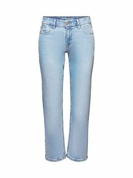 Esprit 7/8-Jeans Ankle-Jeans – gerade Passform, mittelhoher Bund günstig online kaufen