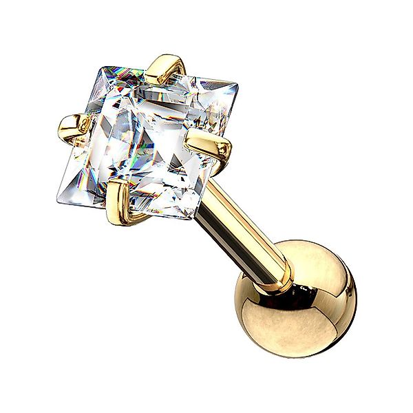Taffstyle Piercing-Set Tragus Chirurgenstahl mit Zirkonia günstig online kaufen