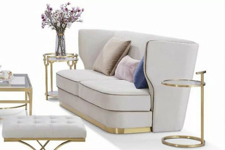JVmoebel Sofa, Sofa 3 Sitzer Stoffsofas Luxus Designer Couch Neu Sofa Luxus günstig online kaufen