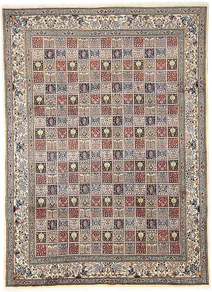 morgenland Wollteppich »Täbriz - 50 Raj Medaillon 382 x 300 cm«, rechteckig günstig online kaufen