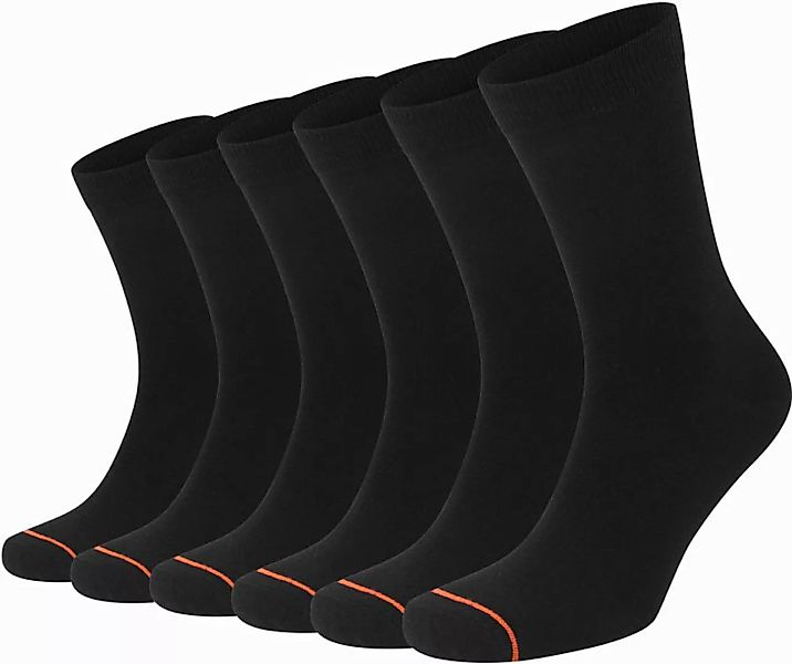 Suitable Socken 6 Paare Bio Schwarz - Größe 42-46 günstig online kaufen