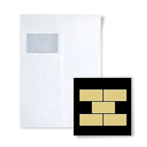 ALLOY Mosaik MUSTER S-House-BM House Messing Gewalzt günstig online kaufen