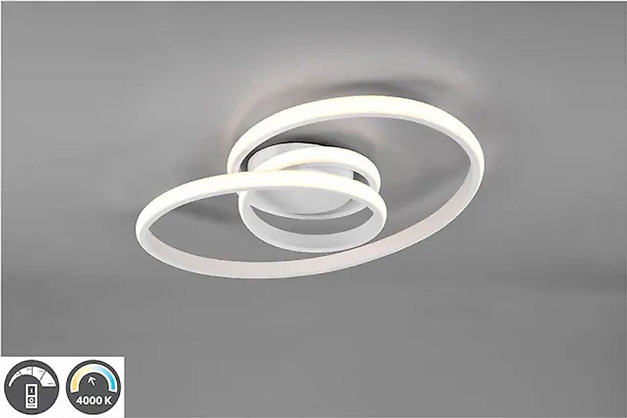 REALITY Leuchten LED Deckenleuchte »SANSA«, 1 flammig, Leuchtmittel LED-Mod günstig online kaufen