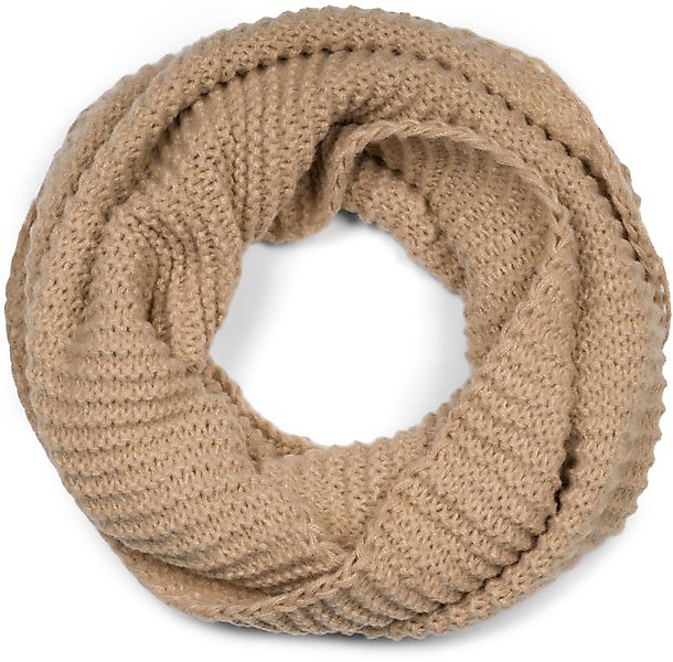 styleBREAKER Loop Strick Loop Wellenmuster, (1-St) günstig online kaufen