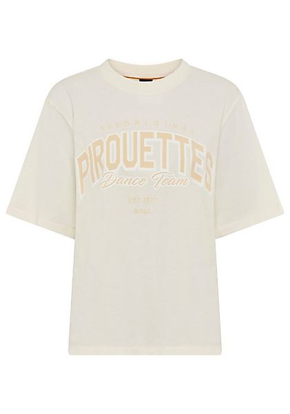 BOSS ORANGE T-Shirt Eregular Premium Damenmode im Relaxed Fit günstig online kaufen