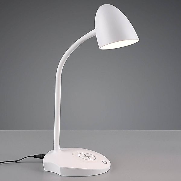 LED-Tischleuchte Load, induktive Ladestation, weiß günstig online kaufen