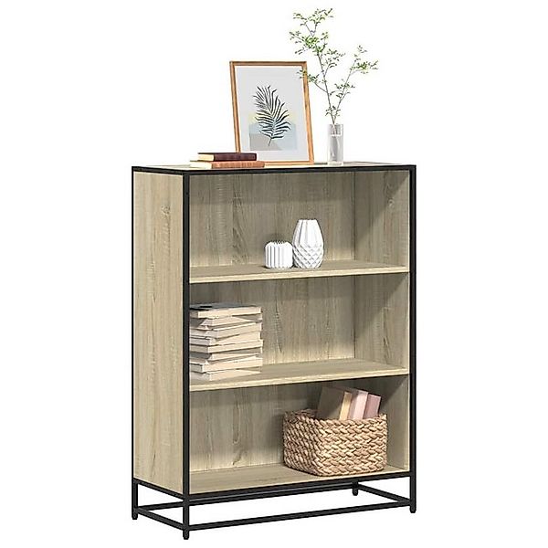 vidaXL Bücherregal Bücherschrank Sonoma-Eiche 80,5x35x107,5 cm Holzwerkstof günstig online kaufen