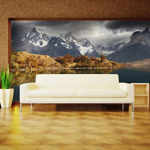 artgeist Fototapete Torres del Paine National Park mehrfarbig Gr. 300 x 231 günstig online kaufen