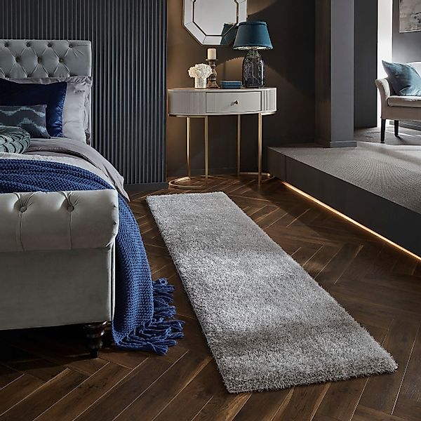 FLAIR RUGS Hochflor-Läufer Velvet, rechteckig, Höhe: günstig online kaufen
