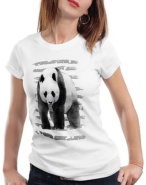 style3 T-Shirt Panda dschungel asien sommer günstig online kaufen