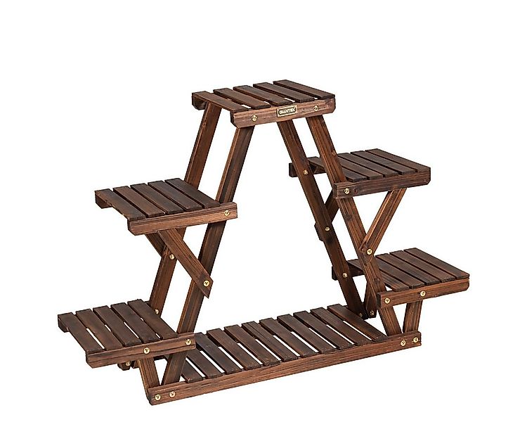 COSTWAY Blumenständer, Blumenregal mehrstöckig, 99 x 25 x 64cm günstig online kaufen