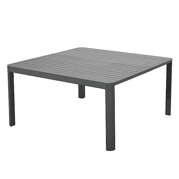 Garden Pleasure Gartentisch ausziehbar Anthrazit 97 cm x 149 cm günstig online kaufen