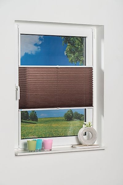K-HOME Plissee Klemmfix Pisa, Lichtschutz, ohne günstig online kaufen