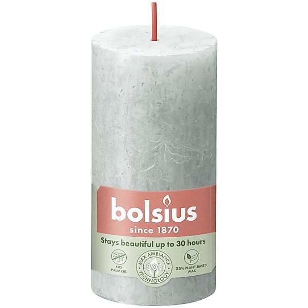 Bolsius Stumpenkerze Bolsius Rustik Stumpenkerze 100/50 günstig online kaufen