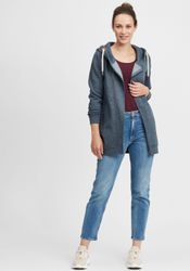 OXMO Kapuzensweatjacke OXVicky Sweat Zip-Hoodie Long günstig online kaufen