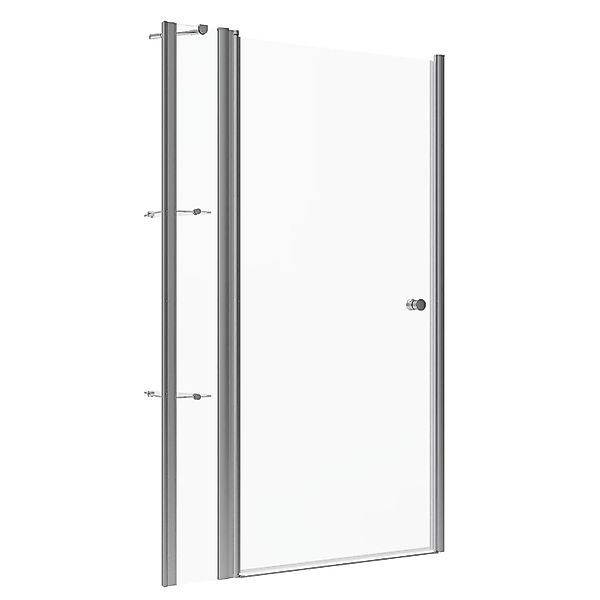 Aquabatos Badezimmer Duschtür 110 x 187 cm Nischentür mit Eckregal Dusche P günstig online kaufen