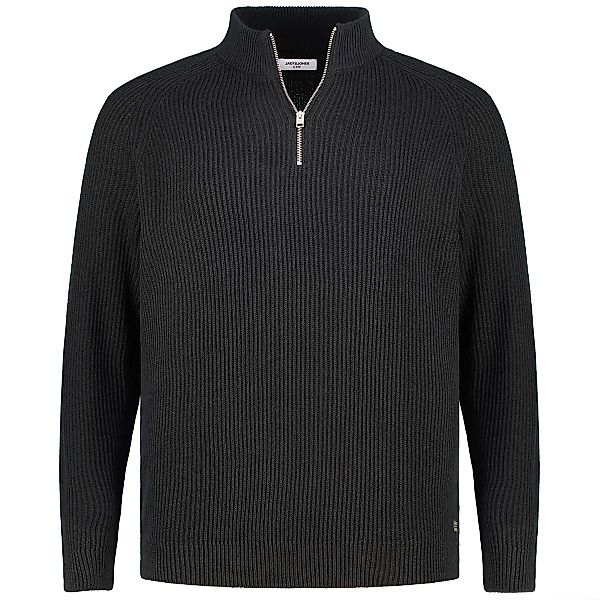Jack&Jones Strickpullover aus Baumwollmischung Farbe schwarz Größe: 3XL günstig online kaufen