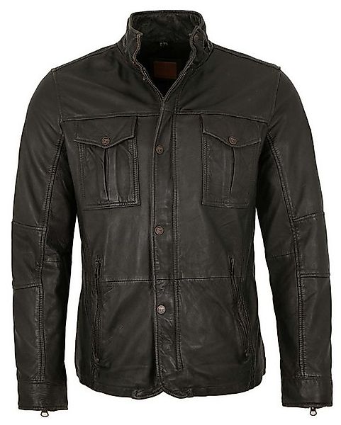 Redpoint Lederjacke Ranger Redpoint - Herren Lederjacke Lammnappa holzkohle günstig online kaufen