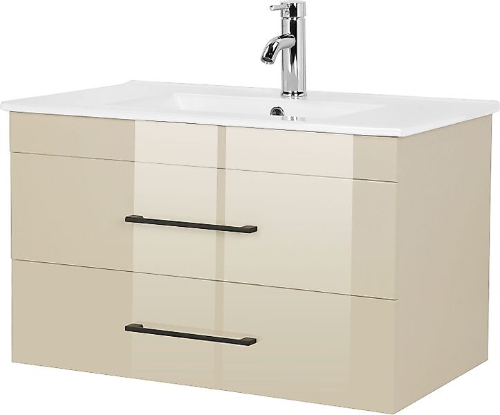 welltime Waschtisch Florenz Badmöbel Badschrank mit günstig online kaufen