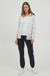 OXMO Kapuzensweatjacke OXOlinda Kapuzensweatjacke mit Kordelzug günstig online kaufen