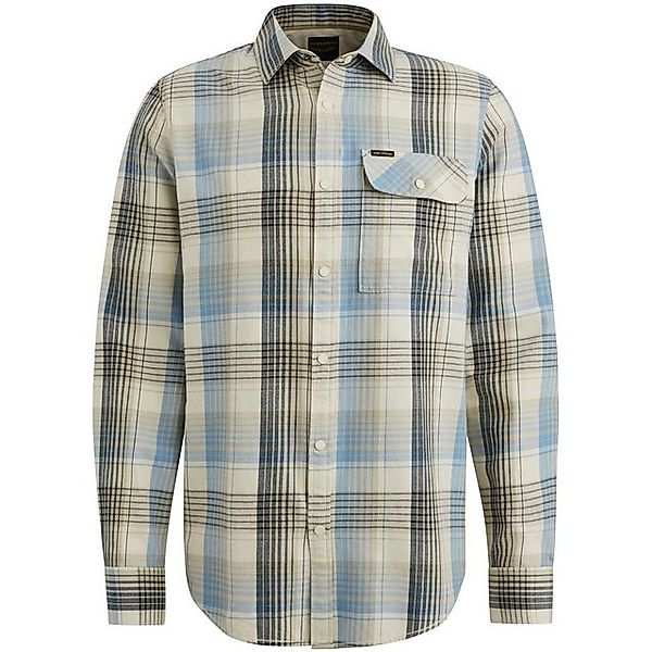 PME LEGEND Langarmhemd Long Sleeve Shirt Yarn Dyed Twill günstig online kaufen