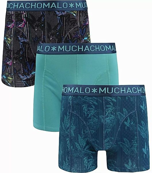 Muchachomalo Boxershorts 3er-Pack Flamingo - Größe M günstig online kaufen