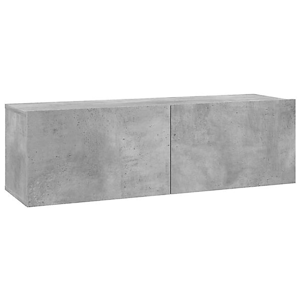 Tv-schrank Betongrau 100 X 30 X 30 Cm Spanplatte günstig online kaufen