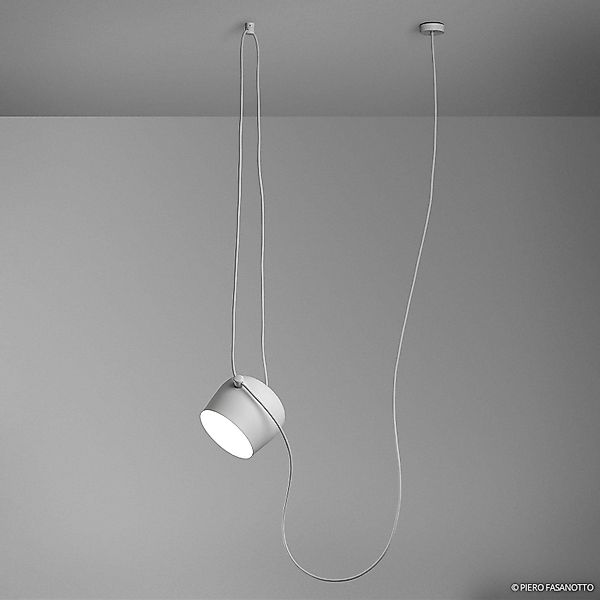 FLOS Aim LED-Design-Pendelleuchte, weiß günstig online kaufen