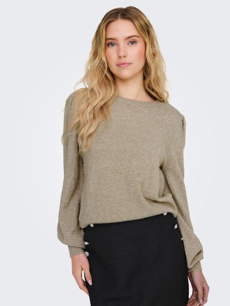 ONLY Rundhalspullover ONLKATIA LS STRUCTURE PUFF günstig online kaufen