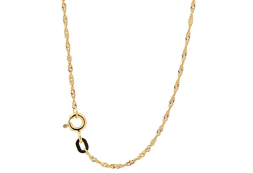 HOPLO Goldkette Goldkette Singapurkette Länge 38cm - Breite 1,2mm - 585-14 günstig online kaufen
