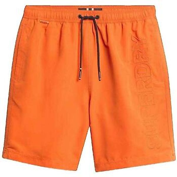 Superdry  Shorts Short de bain  Premium Emb 17´´ orange günstig online kaufen