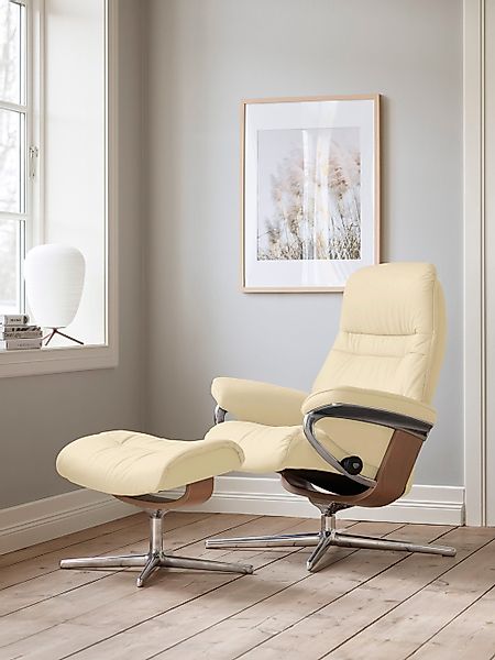 Stressless "Sunrise" mit Cross Base, Größe S, M & L, Holzakzent Eiche günstig online kaufen