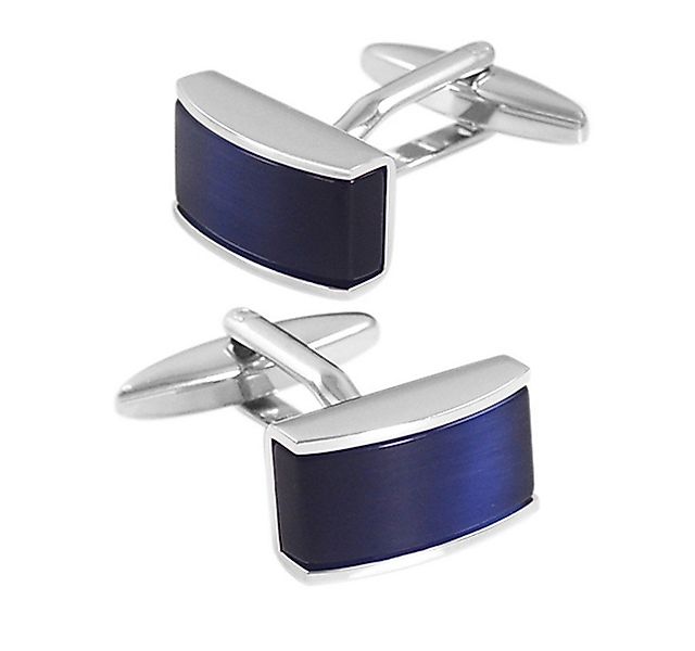 RAIKOU Manschettenknöpfe Manschettenknöpfe Messing Weißstahl-Beschichtung B günstig online kaufen