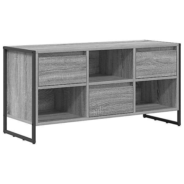 vidaXL TV-Schränk Graues Sonoma 100 x 36 x 49,5 cm Holzwerkstoff 886507 günstig online kaufen