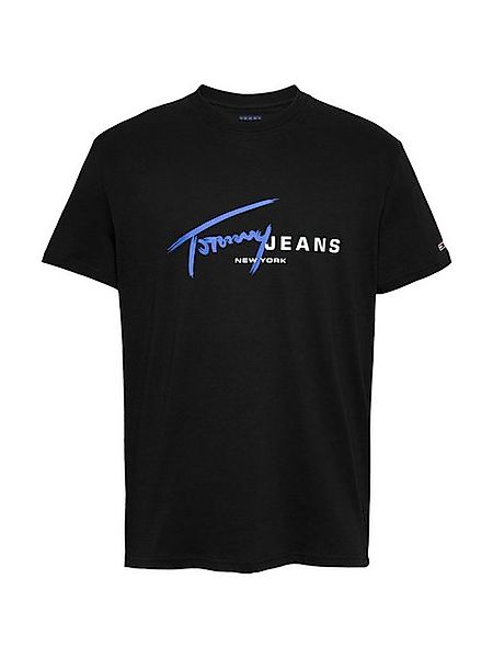 Tommy Jeans Kurzarmshirt TJM REG SIGNTR DNA TEE EXT Mit Rundhalsausschnitt günstig online kaufen