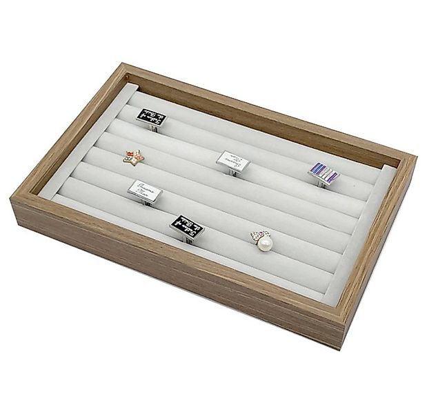 mixed24 Schmuckkasten Kleine Holz Ringlade Ringbox Ringe Schmuckbox Schmuck günstig online kaufen