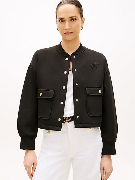 Tommy Hilfiger Cardigan GOLD BUTTON BOMBER mit Knopfleiste günstig online kaufen