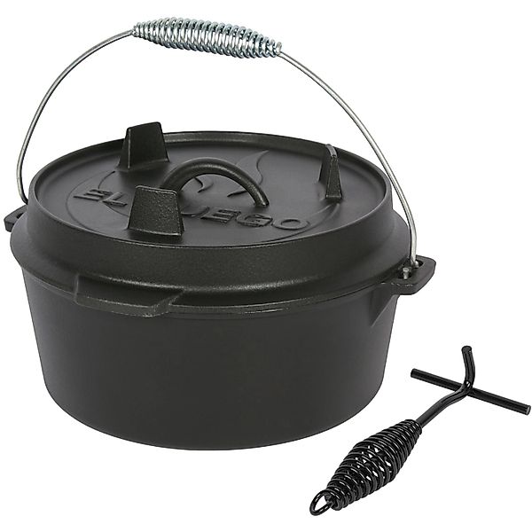El Fuego Kasserolle "El Fuego Dutch Oven" Eisenguss Set, 4 Stk. tlg. aus Gu günstig online kaufen