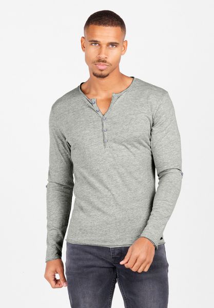 Key Largo Henleyshirt Ginger vintage Look günstig online kaufen