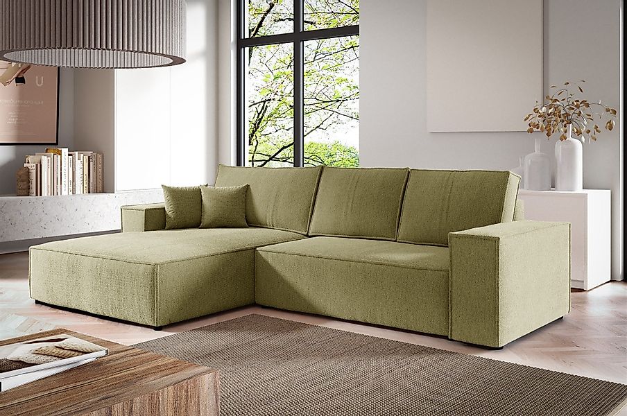 Fun Möbel Ecksofa Schlafsofa Sofa LEVIO günstig online kaufen
