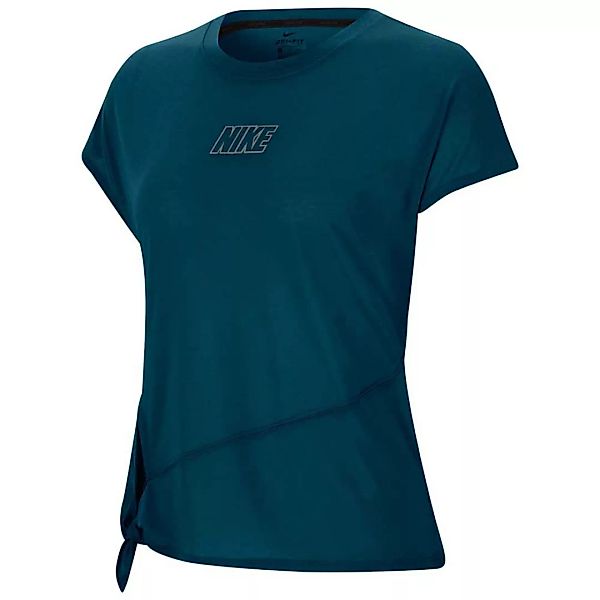 Nike Dry Tie Kurzarm T-shirt XS Valerian Blue / Metalic Cool Grey günstig online kaufen