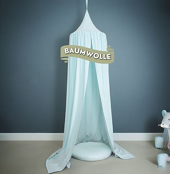 Alavya Home® Betthimmel Baldachin Kinderzimmer Bio-Baumwolle günstig online kaufen