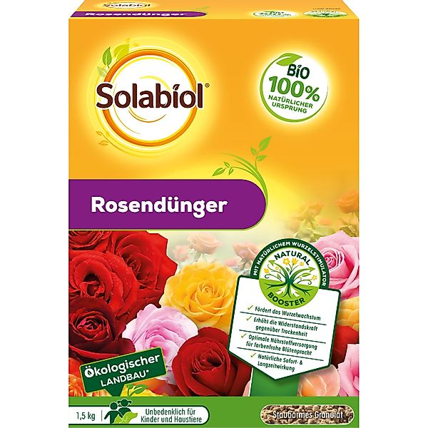 Solabiol Rosendünger 1,5 kg günstig online kaufen