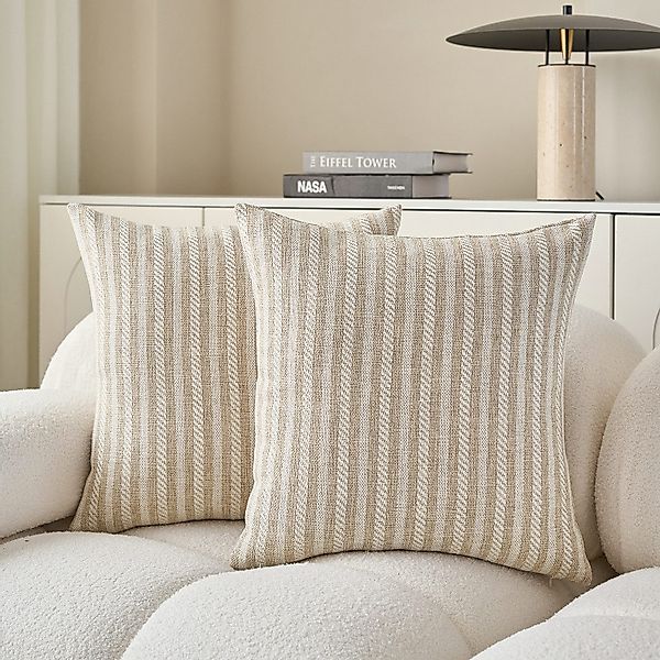 BYSURE Kissenbezug, (2 Stück), 2-teiliges Jacquard-Kissenbezugset günstig online kaufen