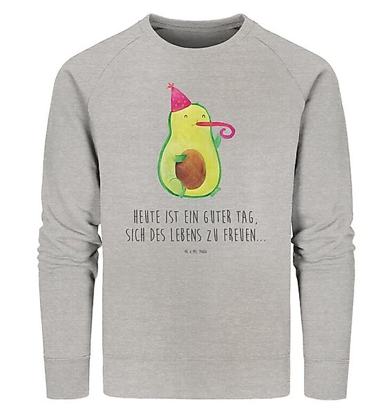 Mr. & Mrs. Panda Longpullover Avocado Feier Größe S - Heather Grey - Gesche günstig online kaufen