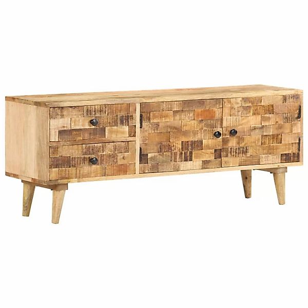 Tv-schrank 120x30x45 Cm Mangoholz Massiv günstig online kaufen