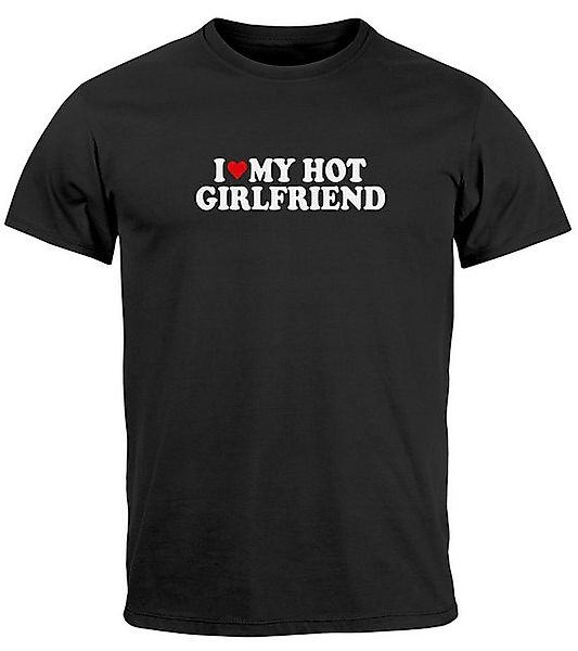 MoonWorks Print-Shirt Herren T-Shirt I love günstig online kaufen