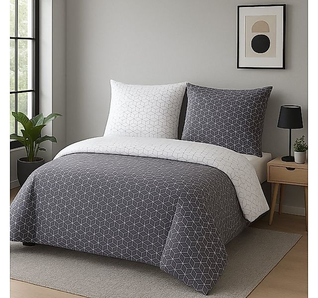 Buymax Bettwäsche Bettbezug Set Sillage 100% Baumwolle, Renforce: 100% Baum günstig online kaufen